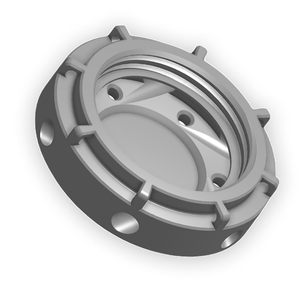 Custom 3D printed and CNC machined parts