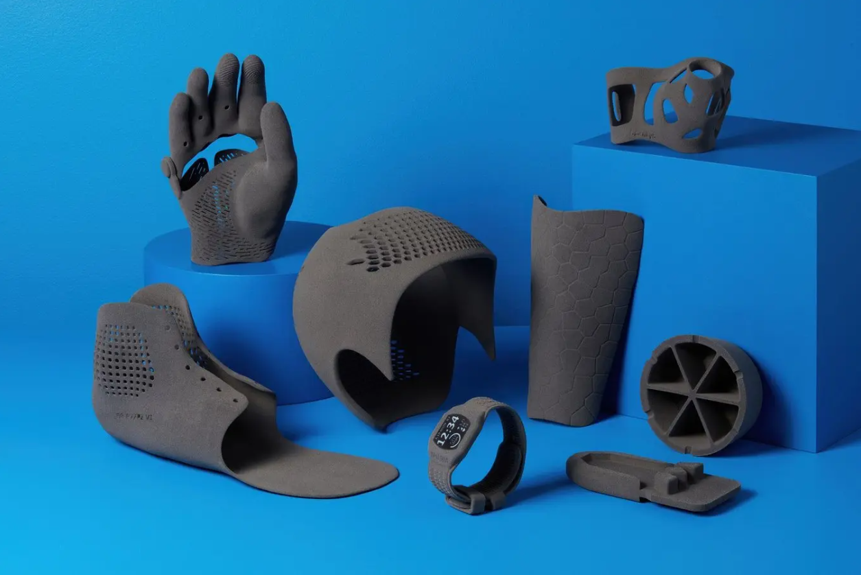 Group of SLS Sample Parts